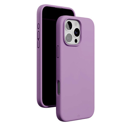 Чехол для iPhone 16 Pro Max силиконовый VLP Aster MagSafe сиреневый