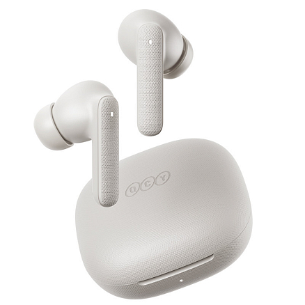 Наушники TWS беспроводные QCY Buds QT43 вакуумные белые