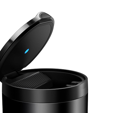 Пепельница в автомобиль с подсветкой Baseus Premium черная