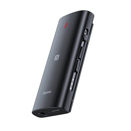 Bluetooth аудио адаптер (ресивер) разъем 3,5 мм aptX Baseus BA03 черный