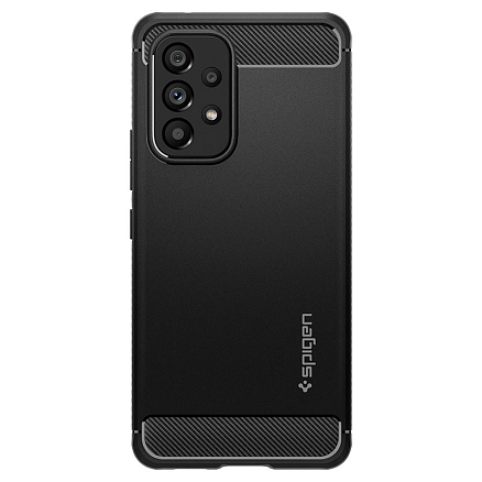Чехол для Samsung Galaxy A53 гелевый Spigen SGP Rugged Armor черный