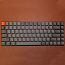 Клавиатура Keychron K3 V2 E1 RU с RGB-подсветкой (Keychron Low Profile Optical Red) механическая серая