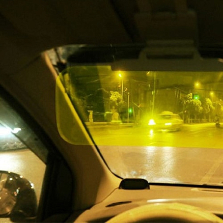 Козырек солнцезащитный для автомобиля антибликовый HD Vision Visor день и ночь