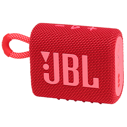 Портативная колонка JBL Go 3 с защитой от воды красная