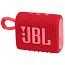 Портативная колонка JBL Go 3 с защитой от воды красная