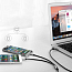 Кабель USB - MicroUSB, Type-C 1,5 м 2.4A Ugreen US196 черный