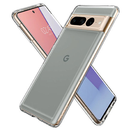 Чехол для Google Pixel 7 Pro гибридный Spigen Ultra Hybrid прозрачный