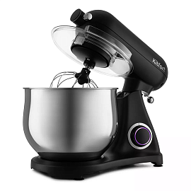 Миксер планетарный Kitfort KT-3074 металлический черный