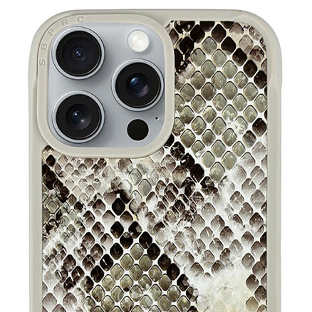 Чехол для iPhone 16 Pro Max гибридный Santa Barbara Polo & Racquet Club Sagar бежевый