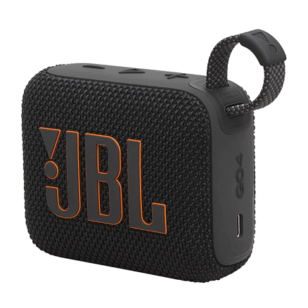 Портативная колонка JBL Go 4 с защитой от воды черная
