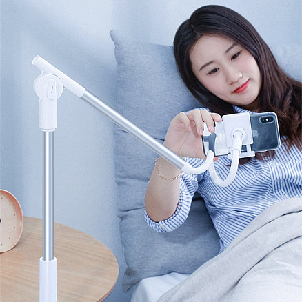 Держатель универсальный для телефона Baseus SULR-0S серебристый