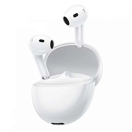 Наушники TWS беспроводные Honor Choice Earbuds S7 вкладыши с микрофоном и активным шумоподавлением белые