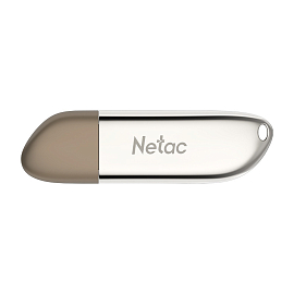 Флешка Netac U352 128GB USB 3.0 серебристая
