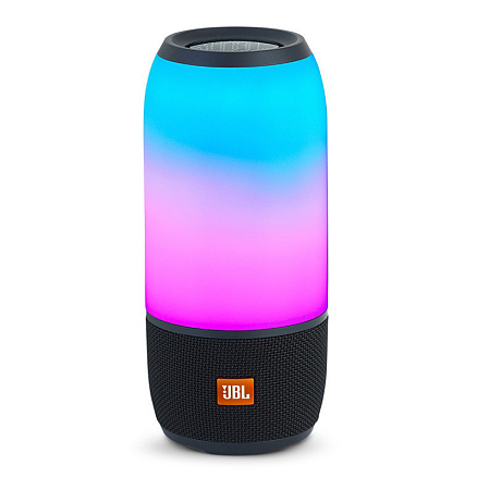 Портативная колонка JBL Pulse 3 с разноцветной подсветкой и с защитой от воды черная