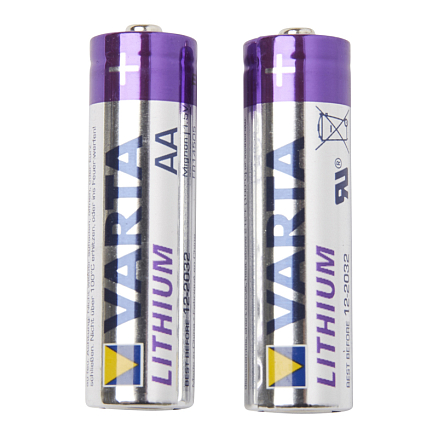 Батарейка FR6 Lithium (пальчиковая большая AA) Varta упаковка 4 шт.