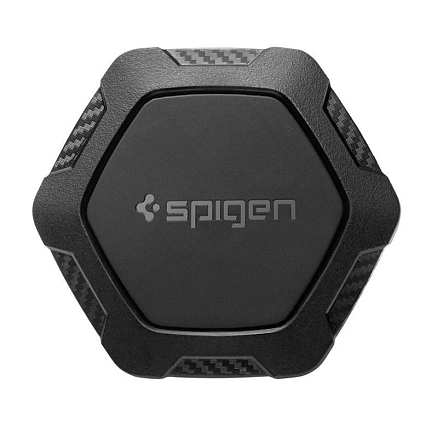 Держатель автомобильный в решетку обдува магнитный Spigen Kuel QS11 черный