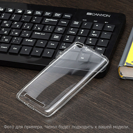 Чехол для Meizu X ультратонкий гелевый 0,5мм Nova Crystal прозрачный