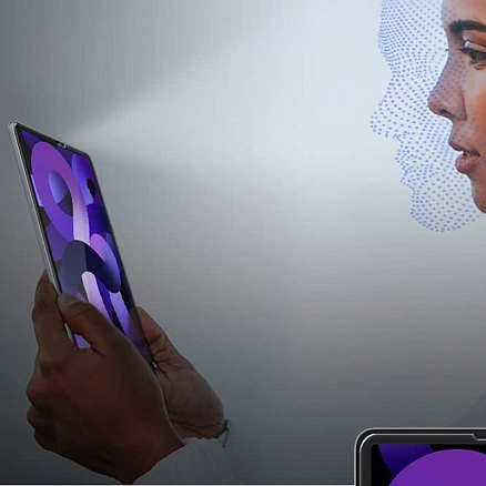 Защитное стекло для iPad Air 2020, 2022, Pro 11 2020-2022 на экран противоударное Spigen Glas.TR Slim прозрачное