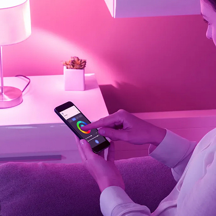 Умная лампочка светодиодная SLS LED-01 RGB E27 белая
