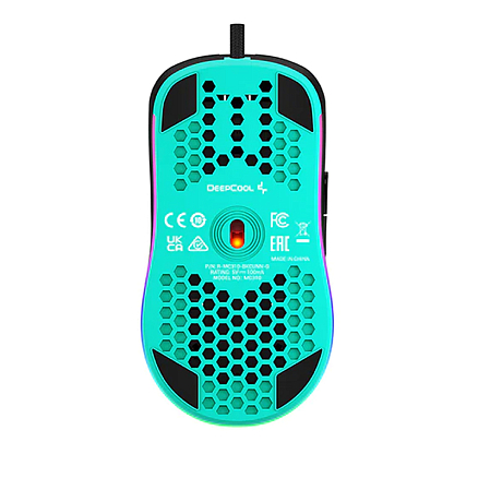 Мышь проводная USB оптическая DeepCool MC310 с подсветкой 7 кнопок 12800 dpi игровая черная