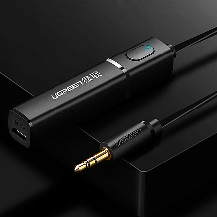 Bluetooth аудио адаптер (трансмиттер) 3,5 мм aptX Ugreen CM107 черный