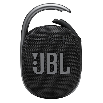 Портативная колонка JBL Clip 4 с защитой от воды черная