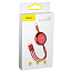 Кабель USB - MicroUSB, Lightning, Type-C для зарядки 1,2 м 3.5А плоский Baseus Little Octopus красный