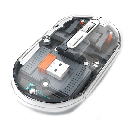 Мышь R8 1766 (серый)