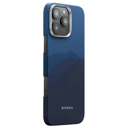 Чехол для iPhone 16 Pro Max кевларовый тонкий Pitaka MagEZ 4 Over the horizon