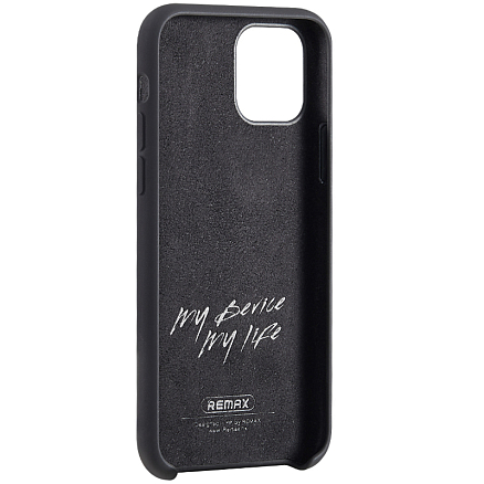 Чехол для iPhone 12 Mini силиконовый Remax Kellen черный