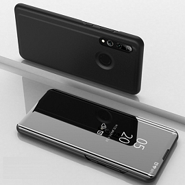 Чехол для Huawei P Smart 2019 кожаный - книжка CASE Smart View черный