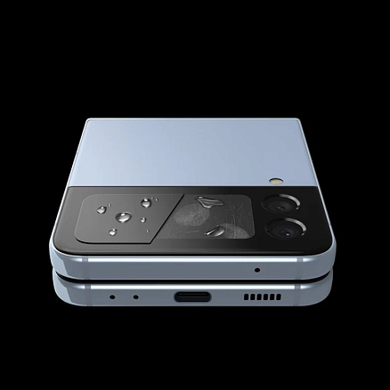 Защитное стекло для Samsung Galaxy Z Flip 4 на заднюю крышку Ringke ID прозрачное 3 шт.