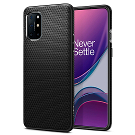 Чехол для OnePlus 8T Spigen Liquid Air матовый черный