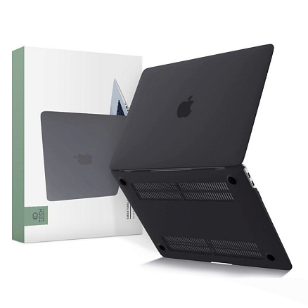 Чехол для Apple MacBook Air 13 (2018-2019) A1932, (2020) А2179, (2020) A2337 пластиковый Tech-Protect SmartShell черный