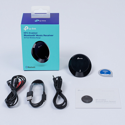 Bluetooth аудио адаптер (ресивер) в разъем 3,5 мм TP-Link HA100 черный
