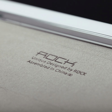 Чехол для Samsung Galaxy Note 8.0 N5110 кожаный Rock серии Texture, темно-серый