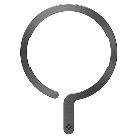 Наклейка на телефон для магнитного держателя MagSafe Spigen OneTap черная