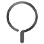 Наклейка на телефон для магнитного держателя MagSafe Spigen OneTap черная