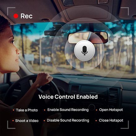 Видеорегистратор Xiaomi 70mai Dash Cam M500 128GB черный