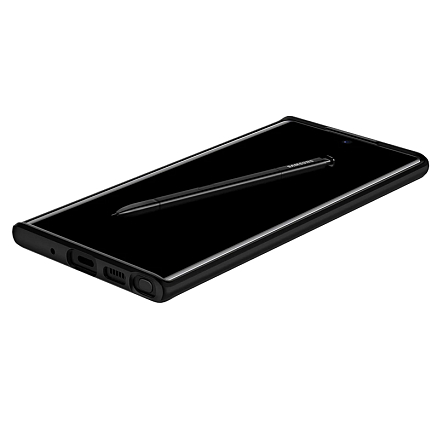 Чехол для Samsung Galaxy Note 10 гибридный Spigen SGP Ultra Hybrid прозрачно-черный матовый