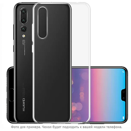 Чехол для Huawei Y6p гелевый CASE Better One прозрачный