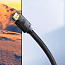 Кабель HDMI - HDMI (папа - папа) длина 3 м версия 2.1 8K 60Hz плетеный Baseus High Definition черный