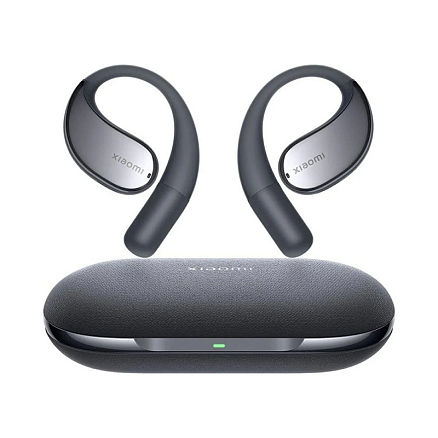 Наушники TWS беспроводные Xiaomi OpenWear Stereo вкладыши с микрофоном серые