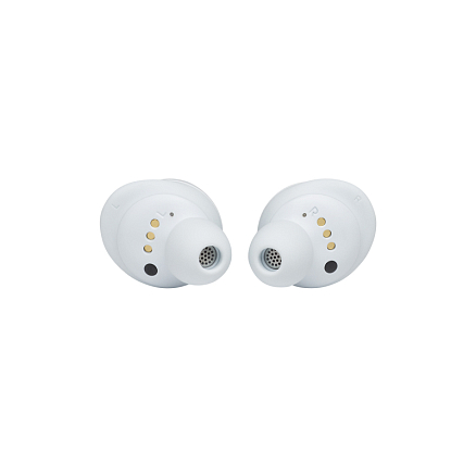 Наушники TWS беспроводные JBL Live Free NC вакуумные с микрофоном и активным шумоподавлением белые