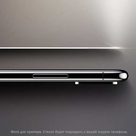 Защитное стекло для iPhone X, XS, 11 Pro на весь экран противоударное Mocoll Rhinoceros 2.5D черное