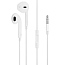 Наушники Devia Smart EarPods вкладыши с микрофоном и пультом белые