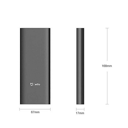 Отвертка Xiaomi Wiha с набором бит (24 насадки)