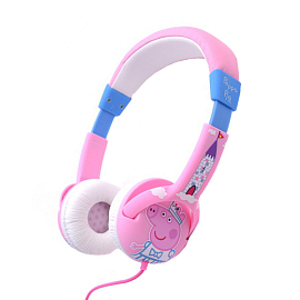 Наушники для детей OTL накладные Свинка Пеппа