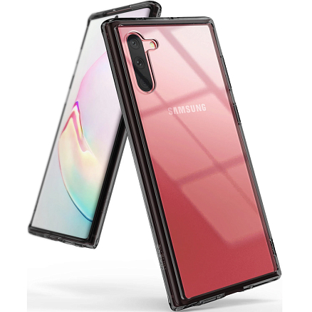 Чехол для Samsung Galaxy Note 10 гибридный Ringke Fusion прозрачно-черный