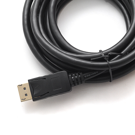 Кабель DisplayPort - DisplayPort (папа - папа) длина 3 м версия 1.2 Cablexpert черный